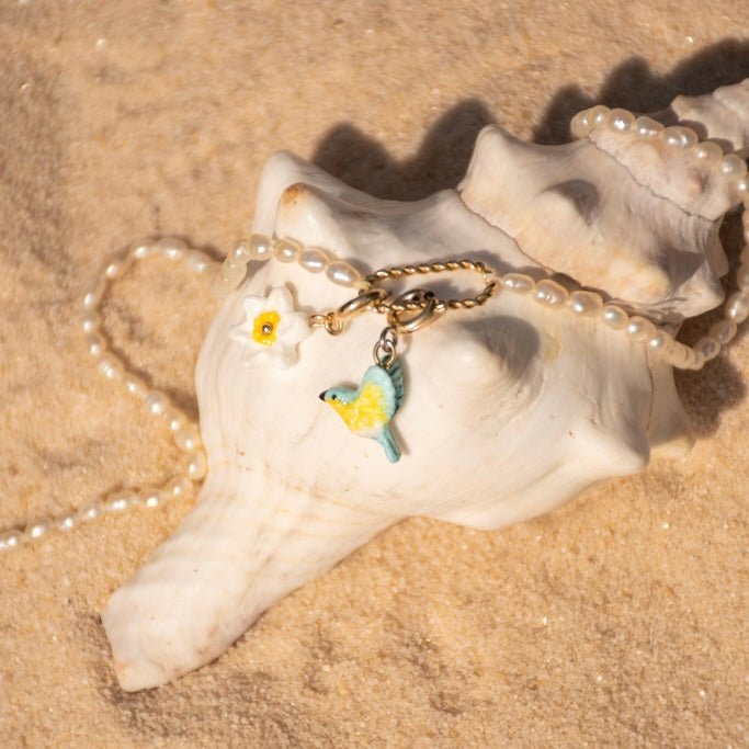 Charm Flor de Narciso - Leontina Joyas