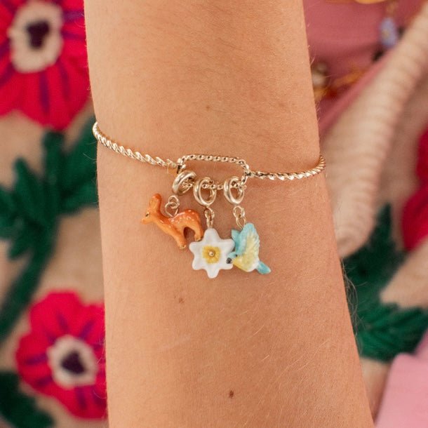 Charm Flor de Narciso - Leontina Joyas