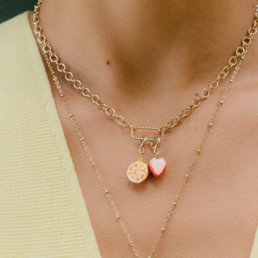 Charm Frutilla - Leontina Joyas