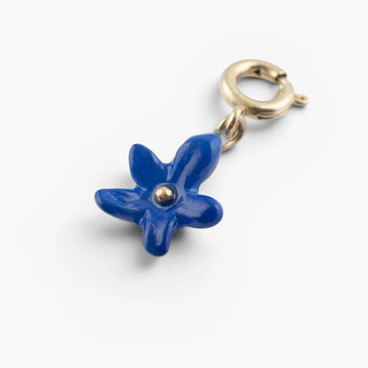 Charm Jazmín Azul - Leontina Joyas