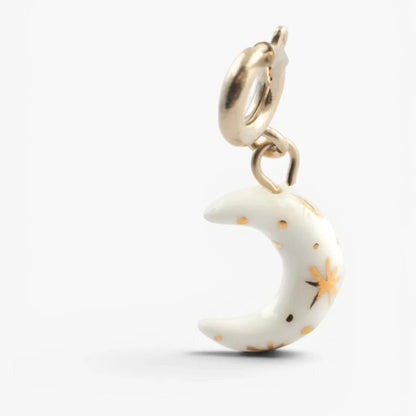 Charm Luna Dorada - Leontina Joyas