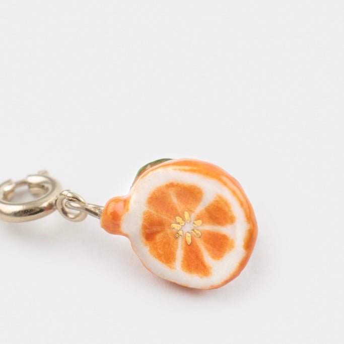 Charm Naranja - Leontina Joyas