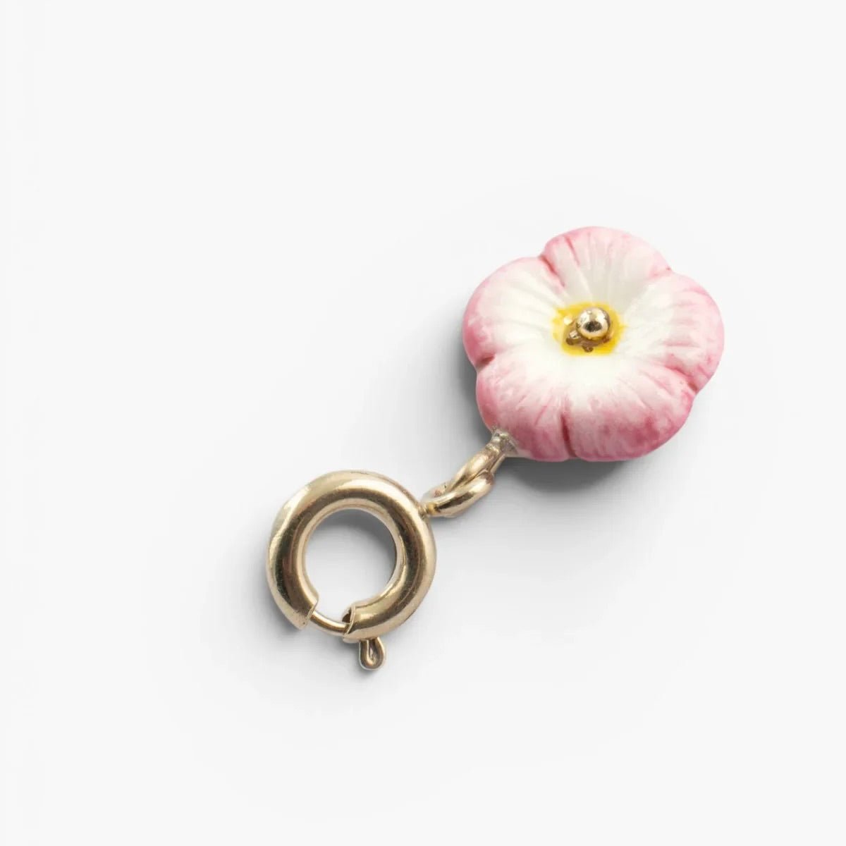Charm Petunia Rosada - Leontina Joyas