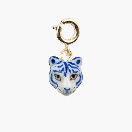 Charm Tigre Azul - Leontina Joyas
