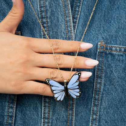 Collar Cadena Mariposa - Leontina Joyas