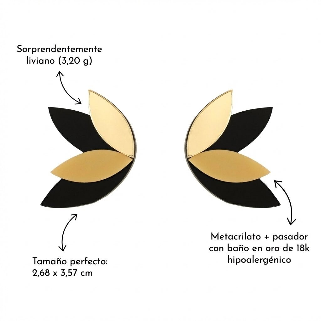 La Espiga Sombra - Leontina Joyas