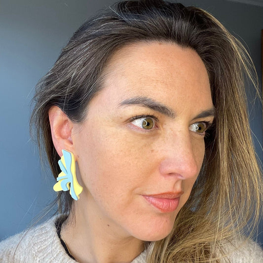 Petunia Amarilla - Leontina Joyas
