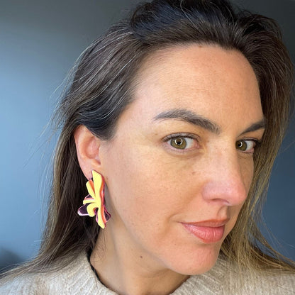 Petunia Rosada - Leontina Joyas