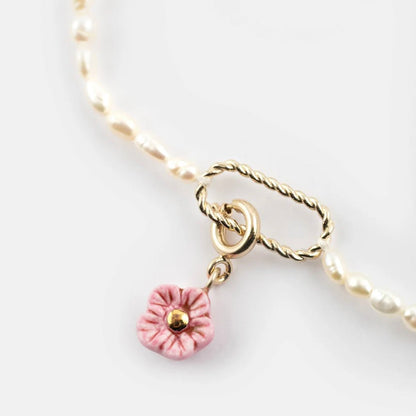 Pulsera Perlas de Río - Leontina Joyas