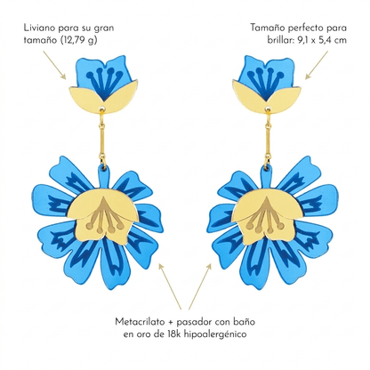 Sra. Chan Azul - Leontina Joyas